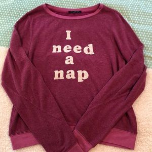 Comfy loungewear pullover